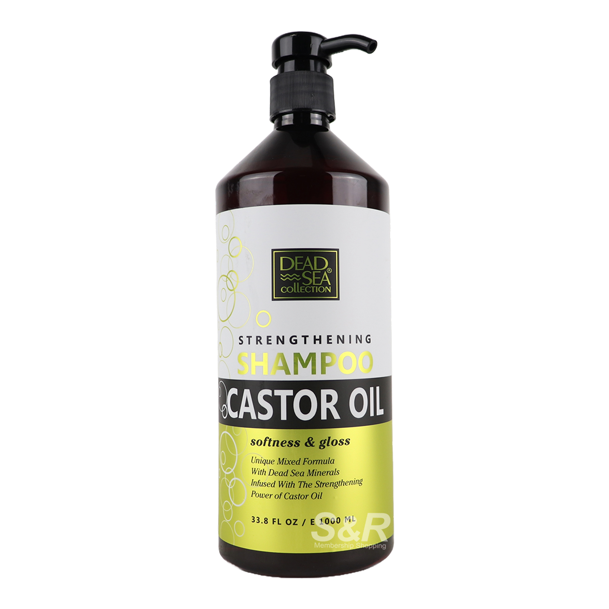 Dead Sea Collection Castor Oil Shampoo 1L